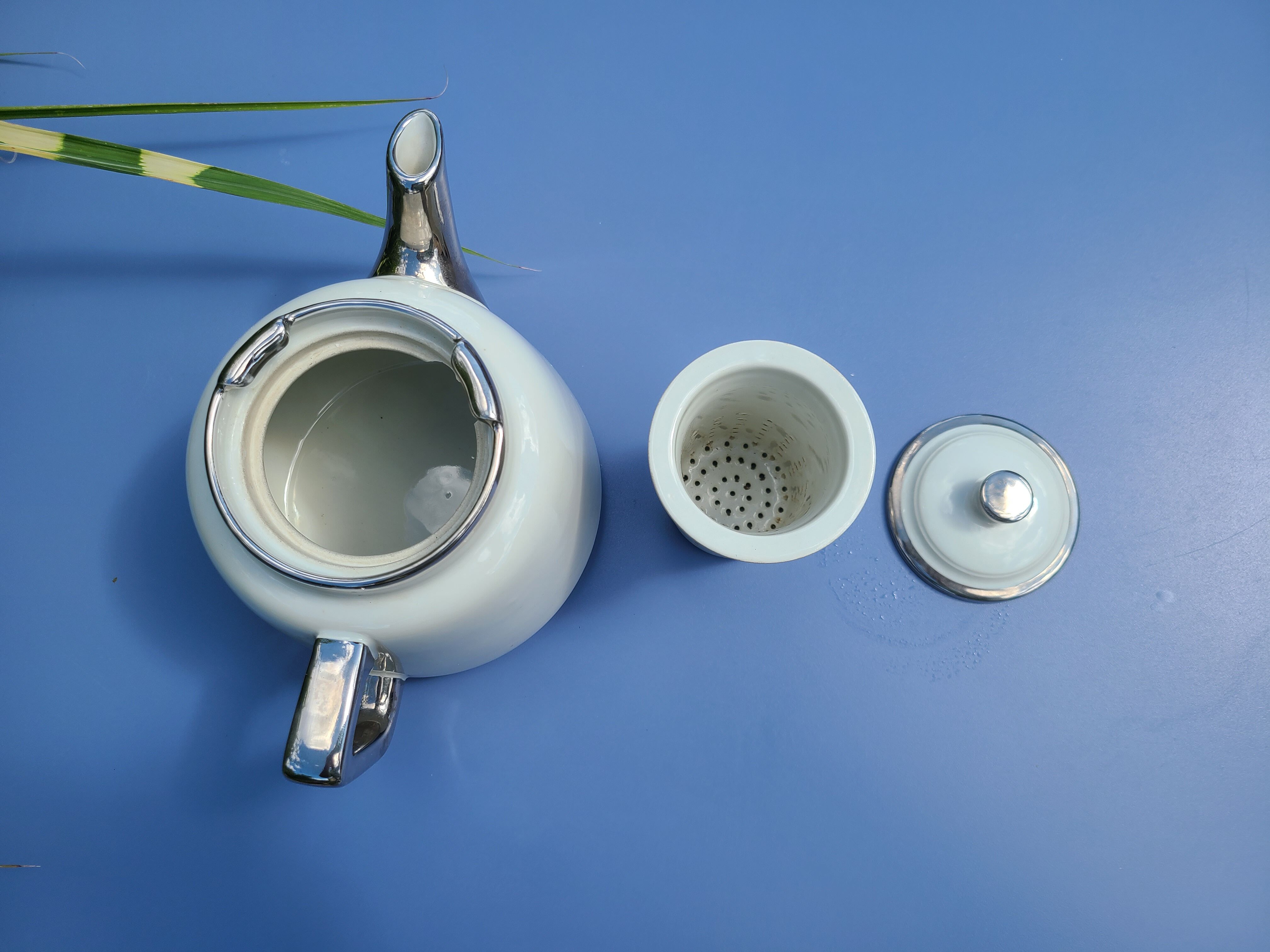 Aluminite teapot Frugier Limoges