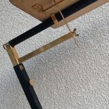 Adjustable rolling table in formica – Italian design by Damato – 1970s