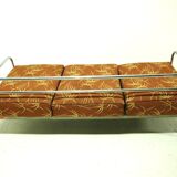 Chromium plated bauhaus sofa by Robert Slezák, 1930s