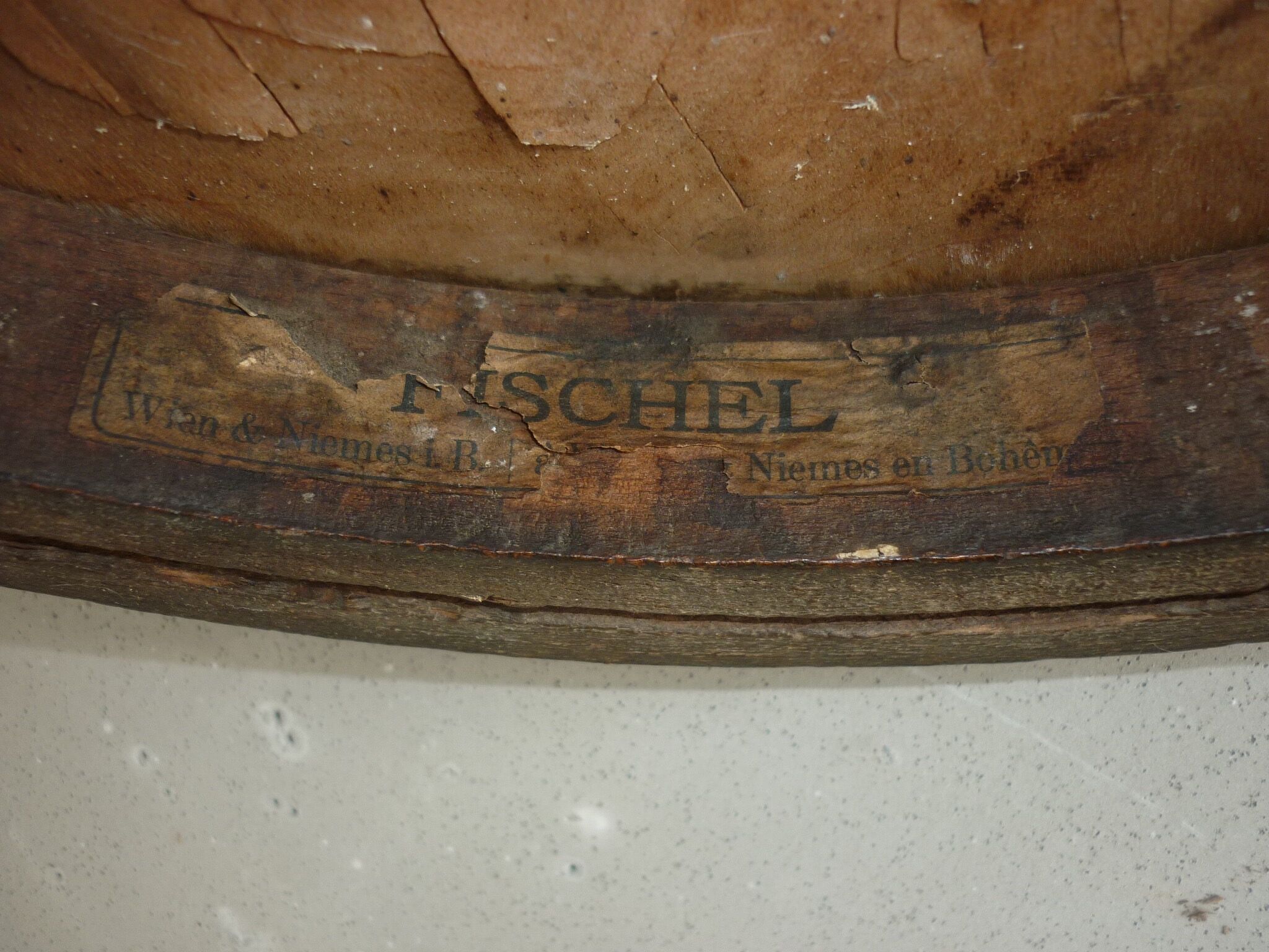 Fischel screen-printed round seated chair