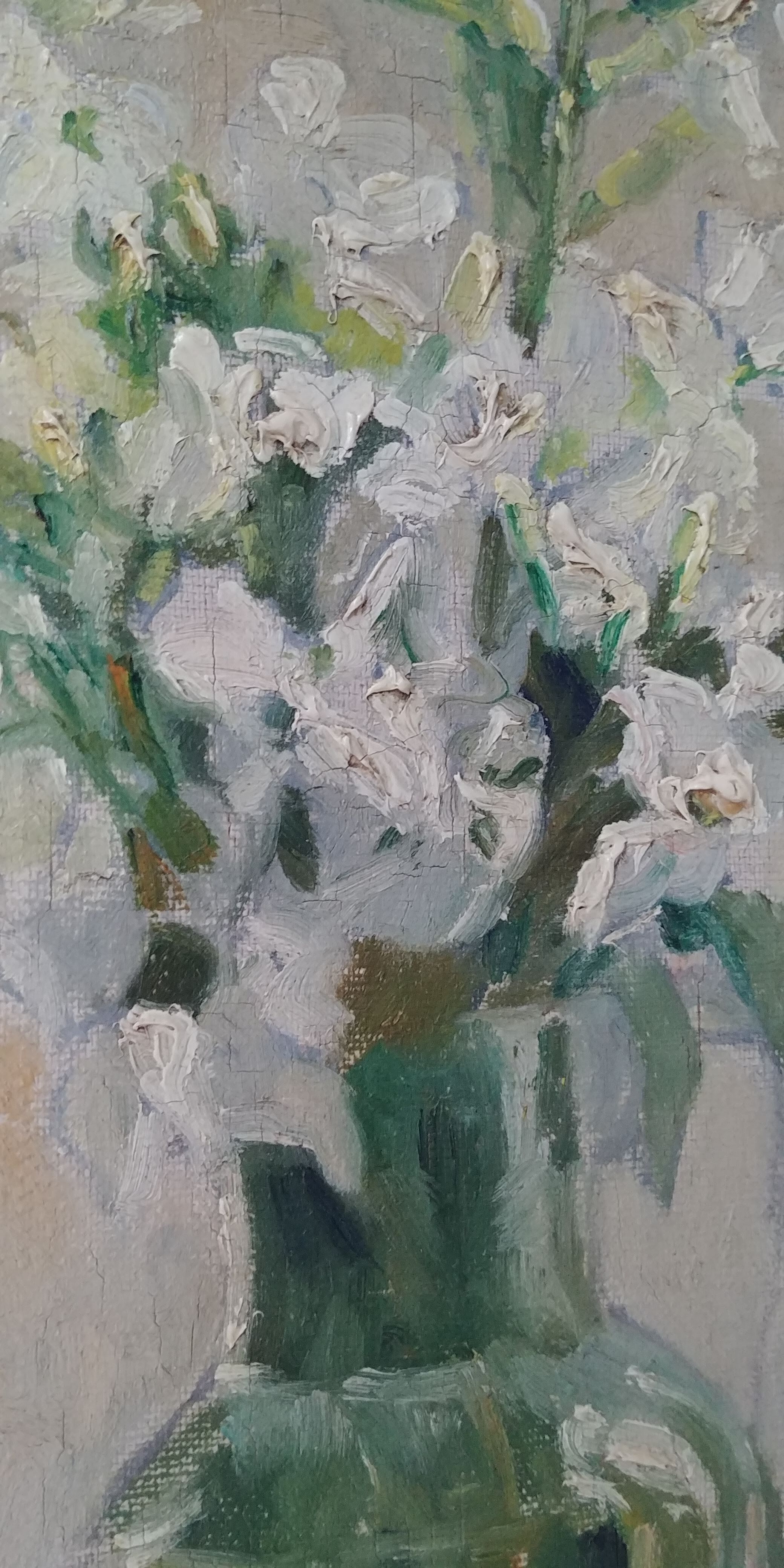 Bouquet de fleurs blanches