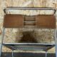 60s 70s steel suede vintage chair Giovanni Carini Planula Libellula