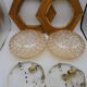 Paire de plafonniers vintage