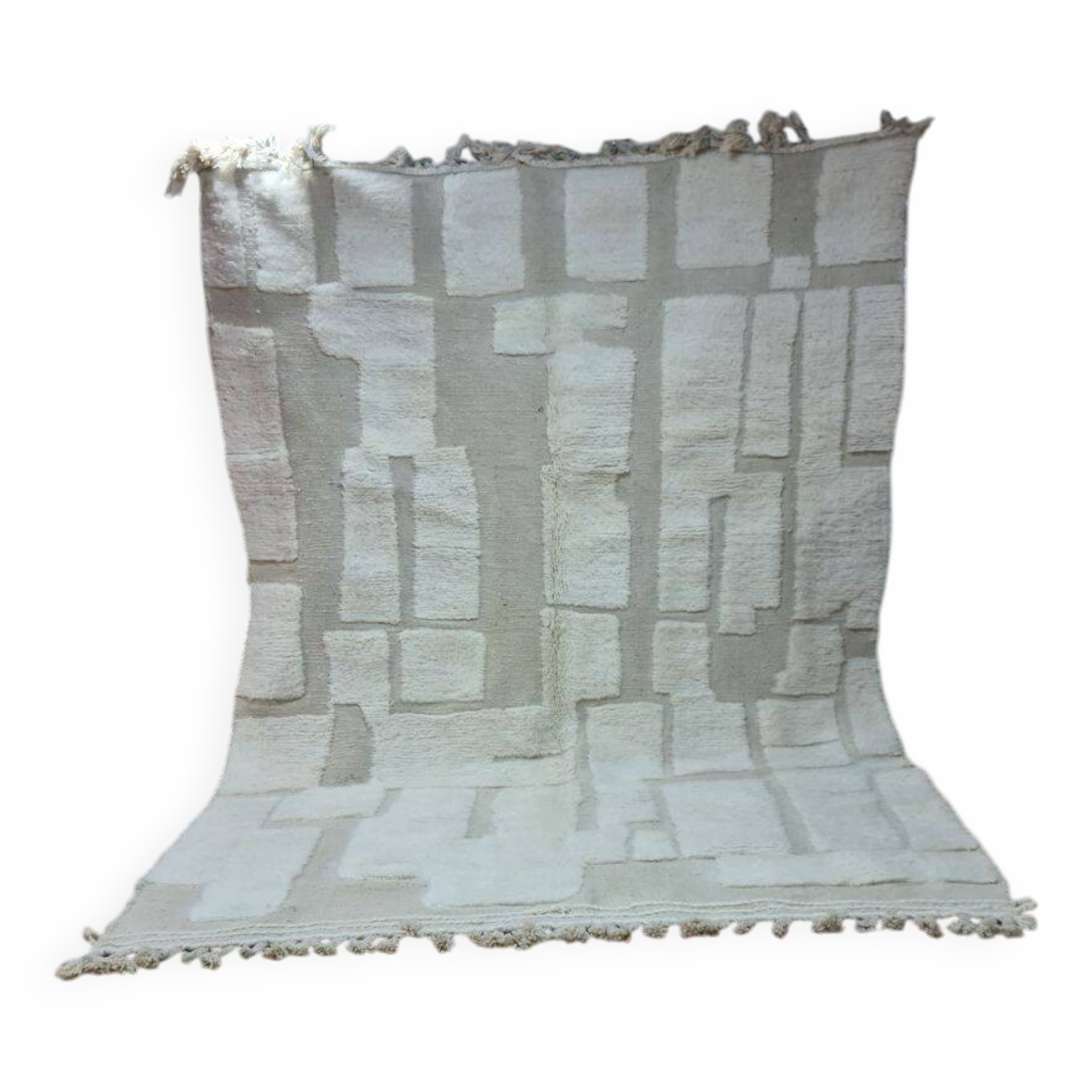 Beni Mrirt Rug 100% Natural Wool – Luxury and Berber Craftsmanship 300x200cm