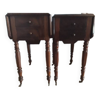 Paire de table de chevet