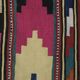 Vintage Turkish kilim, handwoven, 155x364 cm.