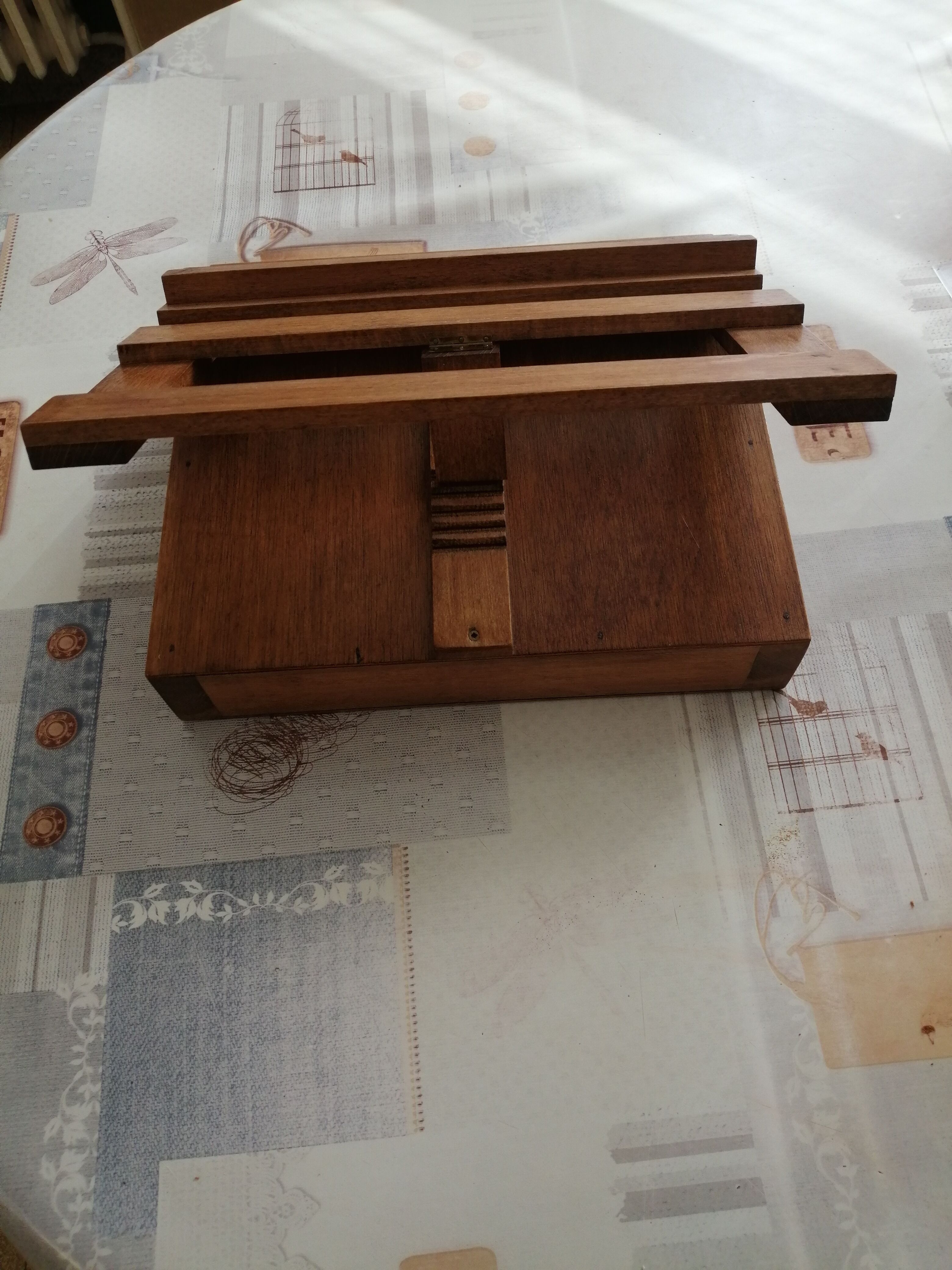 Ecritoire pupitre bois, fabrication artisanale