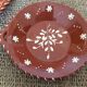 2 assiettes en terre cuite