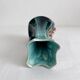 Vase soliflore en barbotine art nouveau fin XIXe