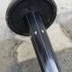 Metal pedestal table joseph hoffman