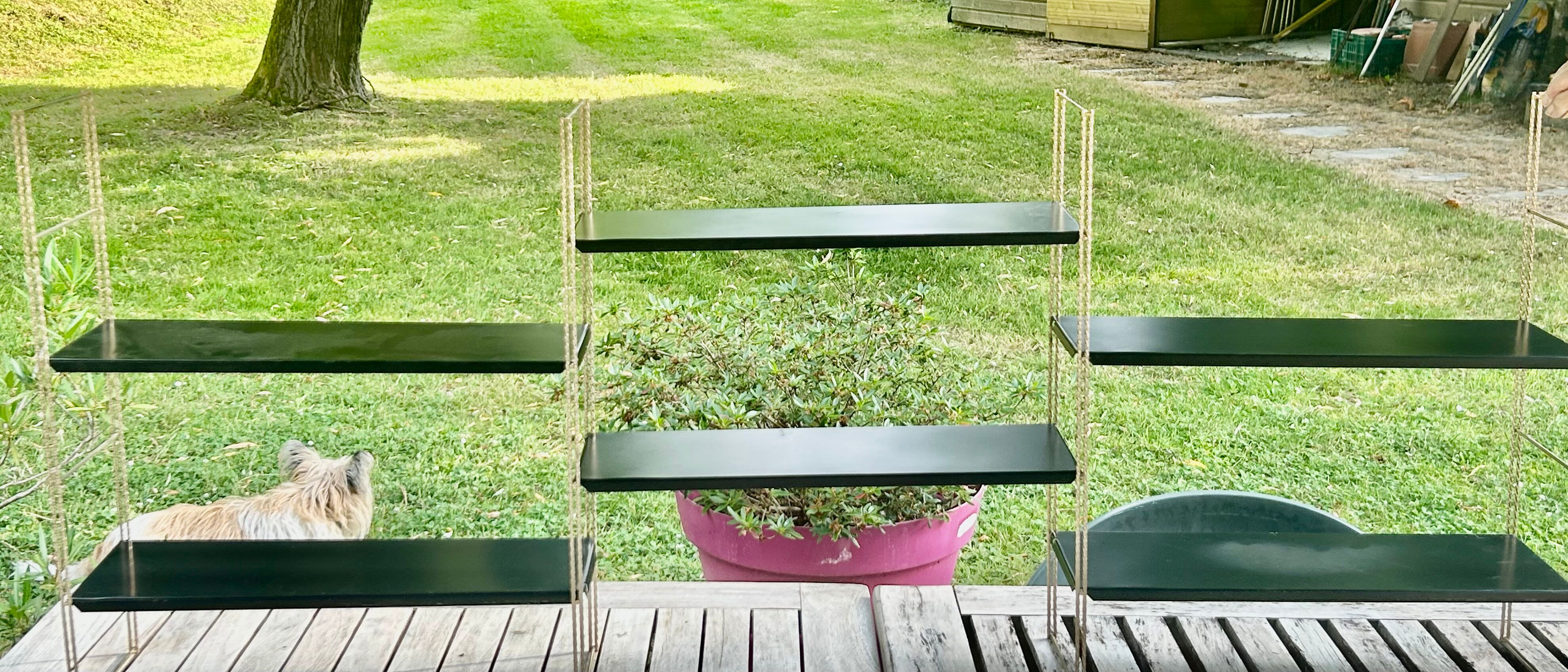 Etagère murale modulable vintage string / tomado