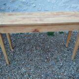Console vintage wood L120