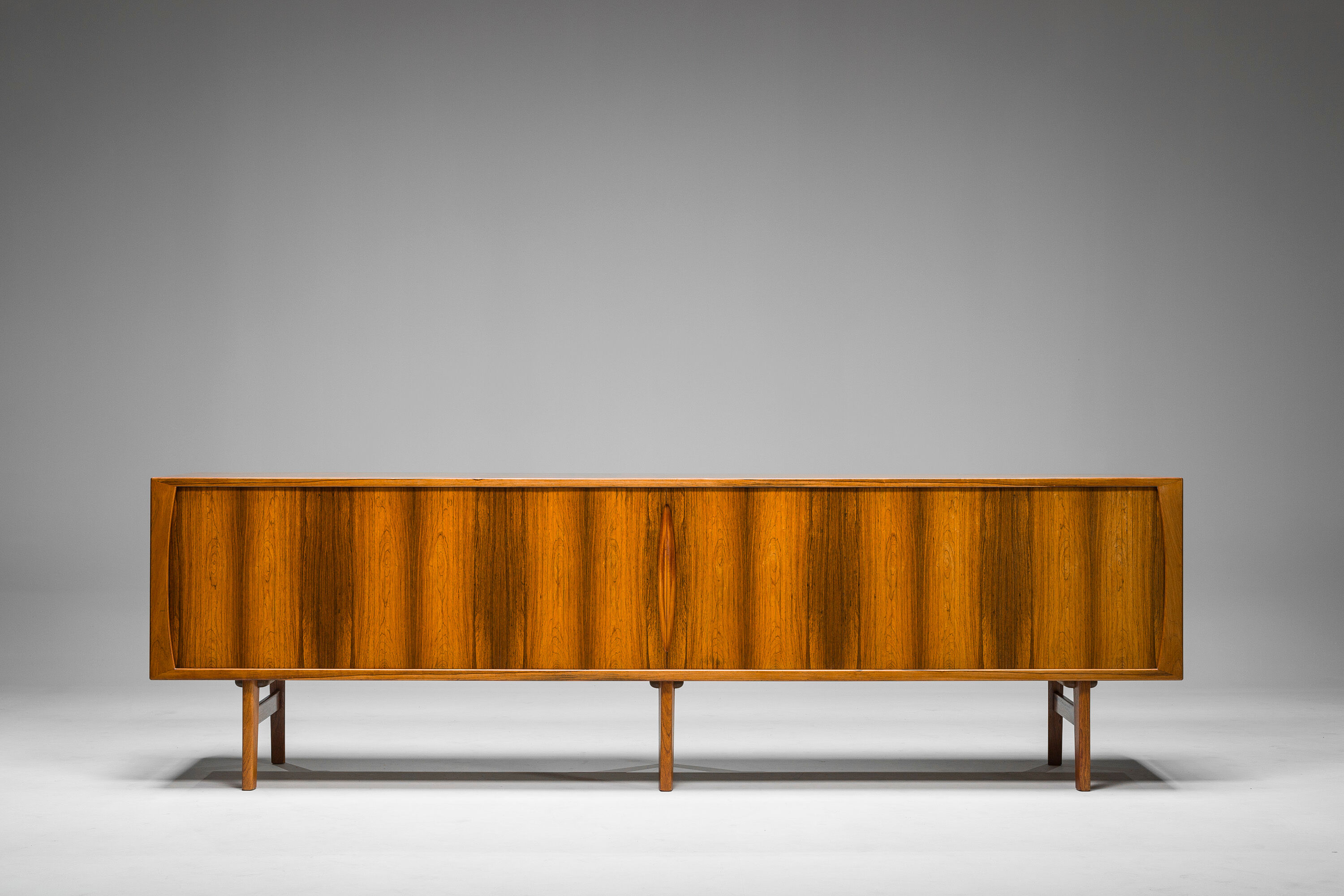 Large Rosewood Sideboard by Henning Kjaernulf for Bruno Hansen, 1950s