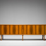 Large Rosewood Sideboard by Henning Kjaernulf for Bruno Hansen, 1950s