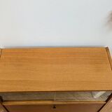 Secrétaire en chêne vintage