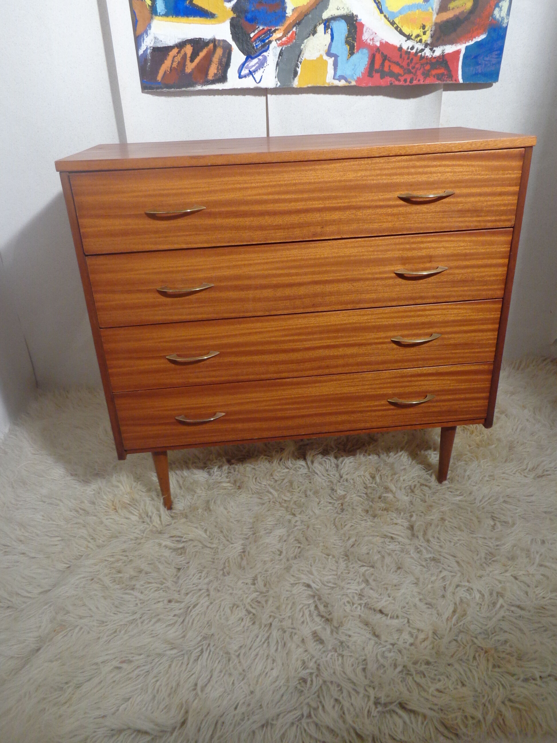 Vintage chest of drawers from the 60s