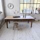 Oak farmhouse table 1950 212cm