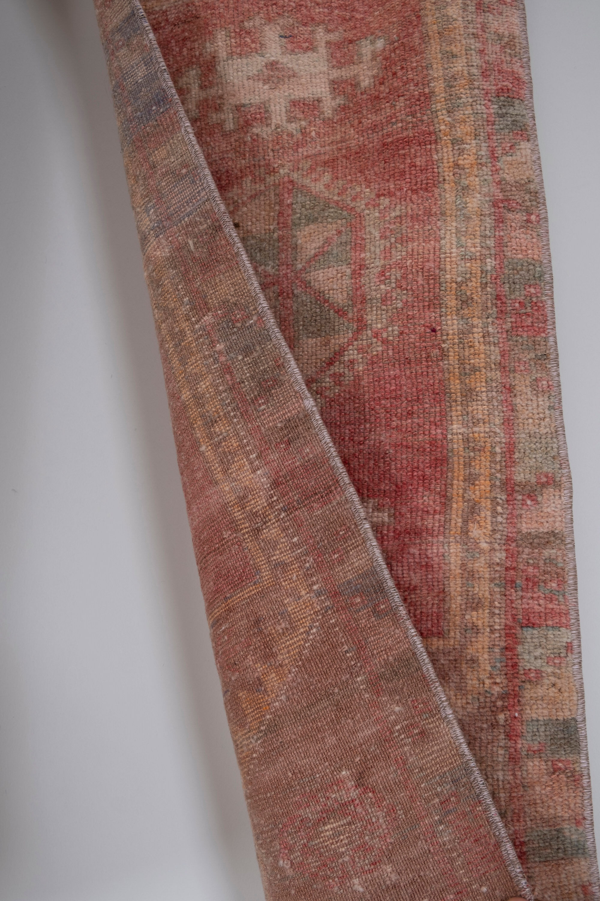 Set of 2 turkish rugs, 1970s, 44 x 102 - 44 x 94 cm