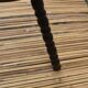 Tabouret tripode en bois tourné