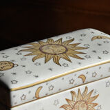 Astral decoration ceramic box