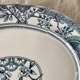 Large oval ironstone dish, Keeling earthenware, “Victoria” model