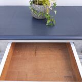Relooked solid oak buffet