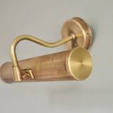 Vintage 80s brass picture light Ikea