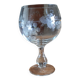 Large crystal wine glass