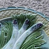 Asparagus plate in old slip