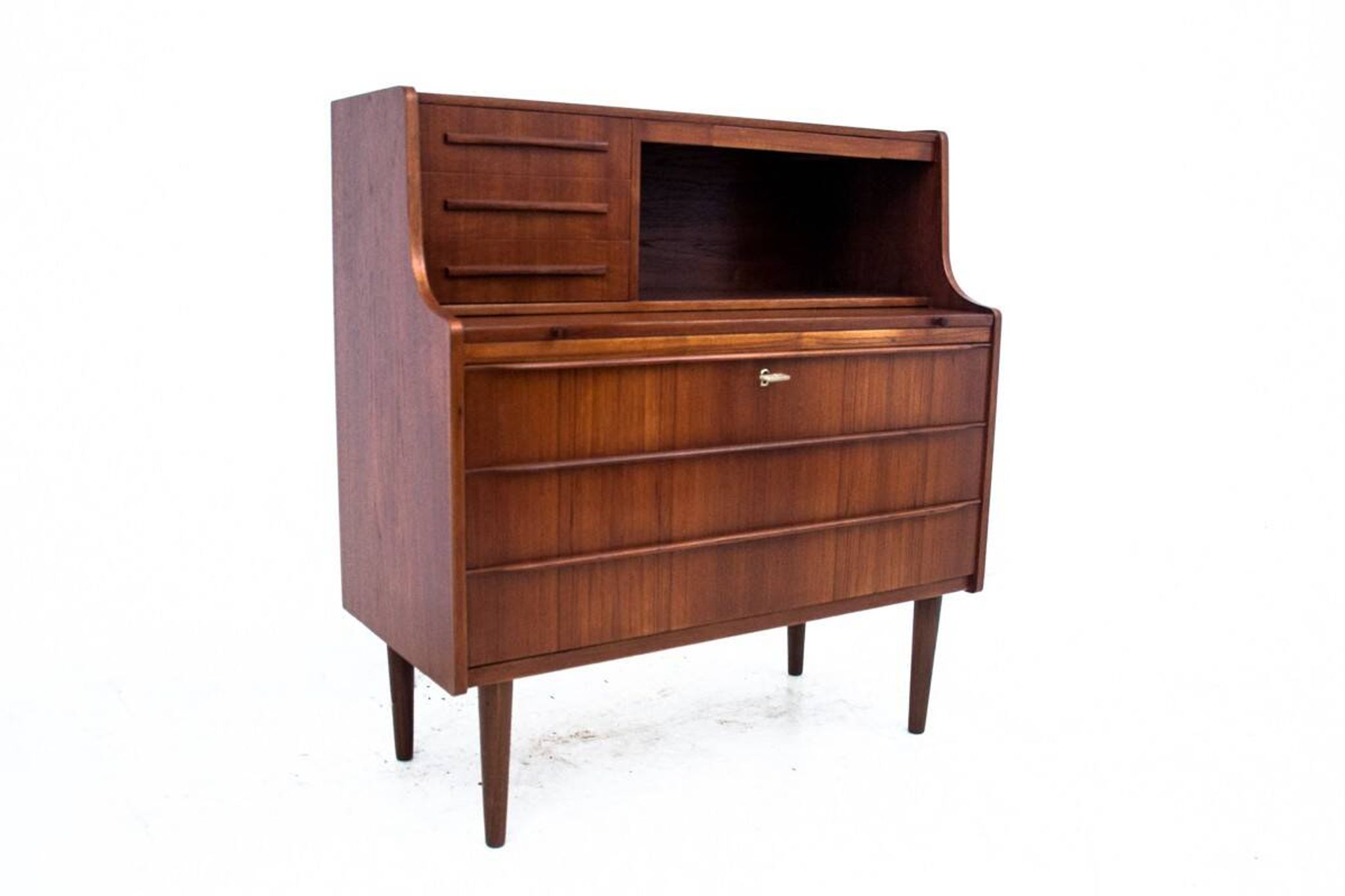 Teak writing desk, Danish design, 1960s.