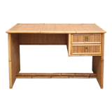 Bamboo and Rattan Desk by Dal Vera