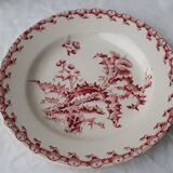 Plate Gien pink thistle