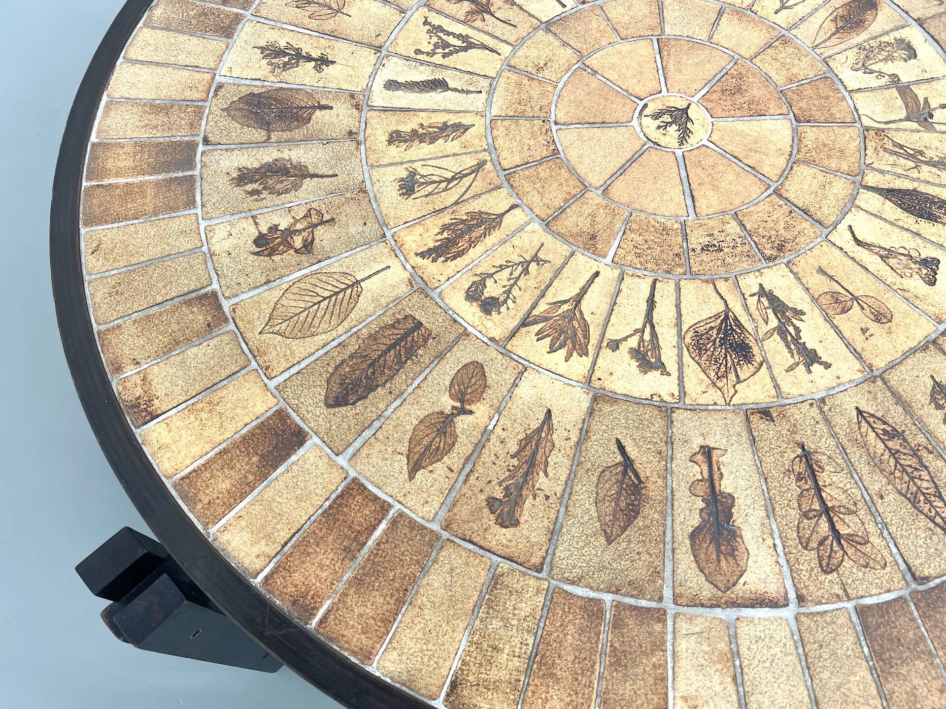 "Les Herbiers" coffee table by Roger Capron