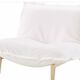 Fabric armchair by Cinna