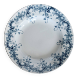 Antique Saint Amand iron clay deep plate - Byzantine model