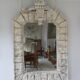 An antique decorative mirror. France 1950s.