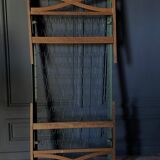 Bed with green metal braces 1960 a person foldable