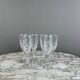 Service de verres en cristal saint louis modèle chantilly (26 pièces), XXe