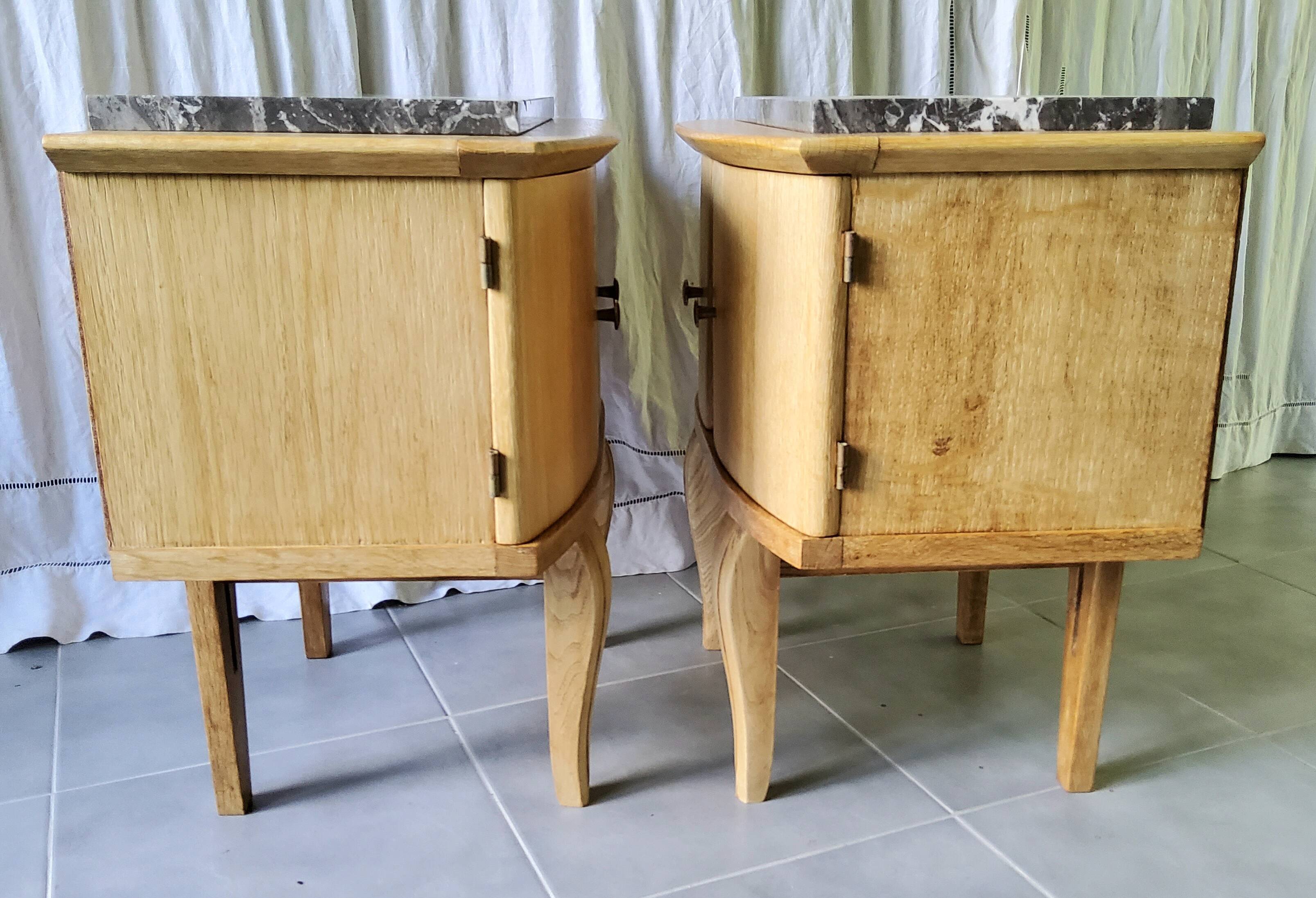 Pair of bedside tables from the 1950s