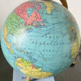 Luminous terrestrial globe Tarride Audoux and Minet