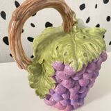 Slip jug – Grape cluster motif – Bassano, Italy