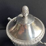 Drageoir, jam maker – Silver metal and blue crystal