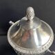 Drageoir, jam maker – Silver metal and blue crystal