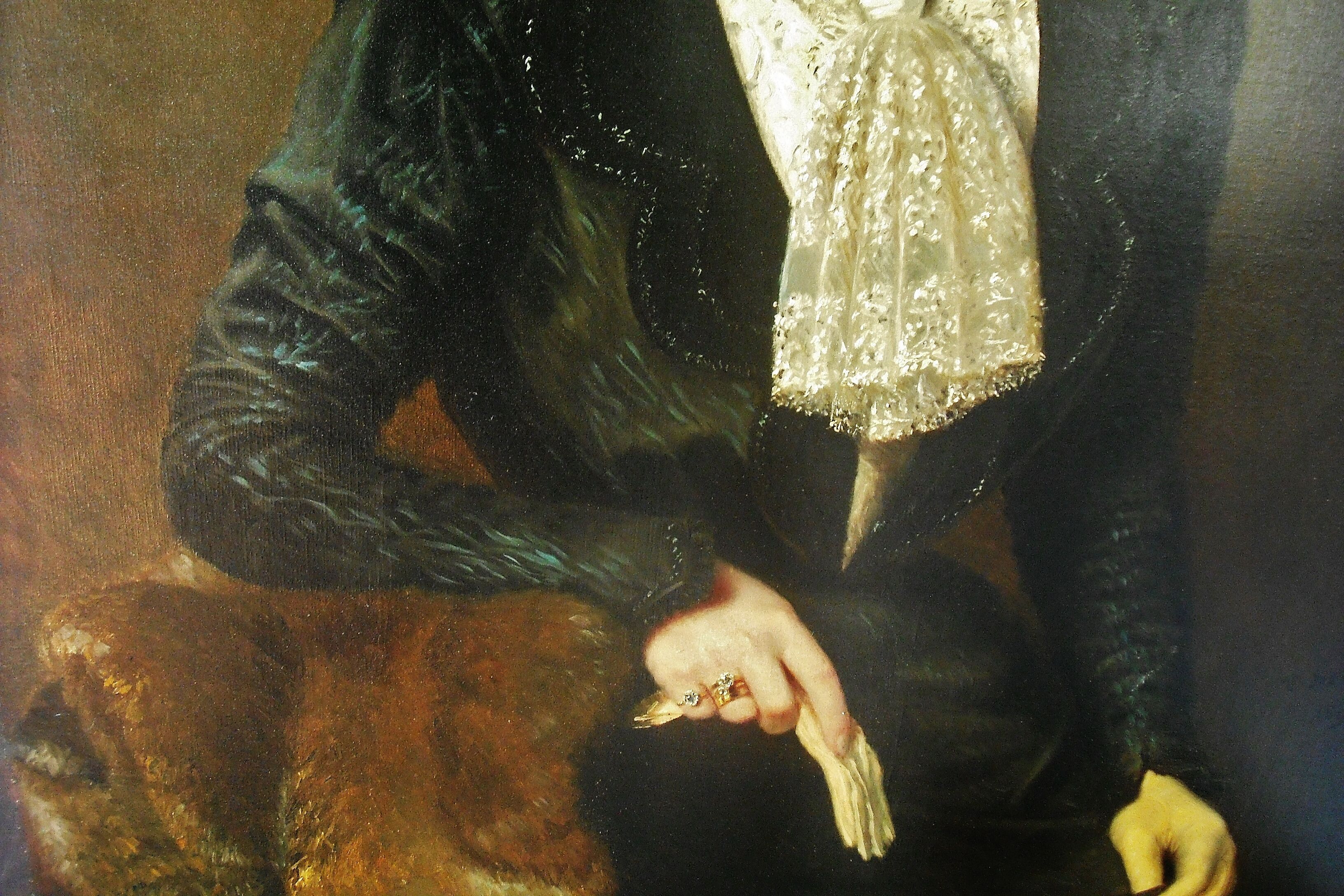 Portrait Adolphe Demange 116 X 89 Elegant at gloves 1899