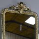Large Mirror with Parcloses in Gilded and Blackened Wood, Napoleon III Style –
