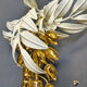 Vintage floral wall lamp by Hans Kögl, 1970s