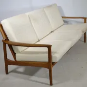 Danish Design Three Seater Sofa in Teak, 1960s