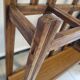 Old vintage coat rack wardrobe