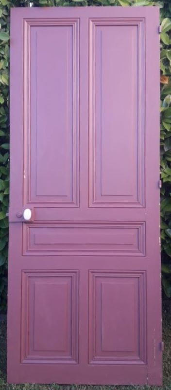 Porte de communication 85,5x212cm ancienne moulurée