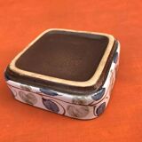 Niderviller Earthenware Dish Manufacture France "Plums" Collection